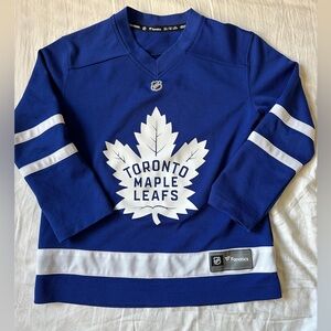 Fanatics youth Toronto maple leaf jersey